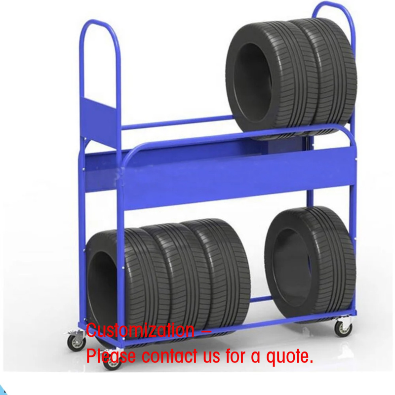 Auto Repair Shop In - Özel Yapım Metal Depolama Rafı Sergi