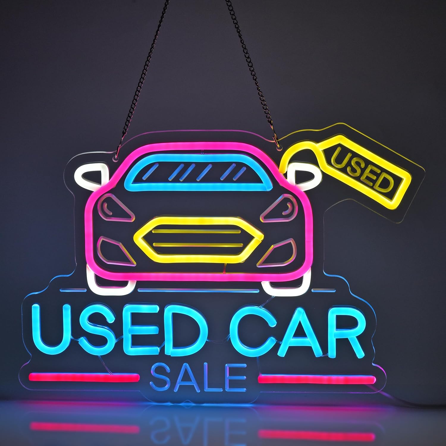 Auto Repair Shop For Sale - İkinci El Araba Satış Neon Tabelası