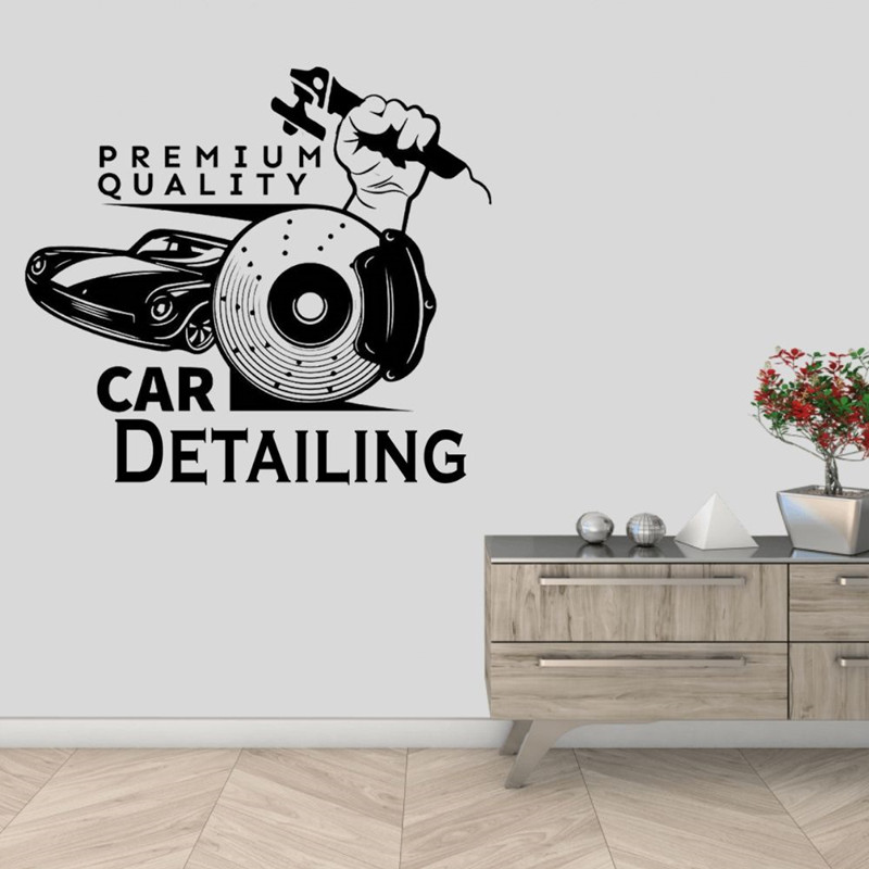 Auto Repair Shop For Sale - Araba tamir vinil duvar çıkartmaları araba