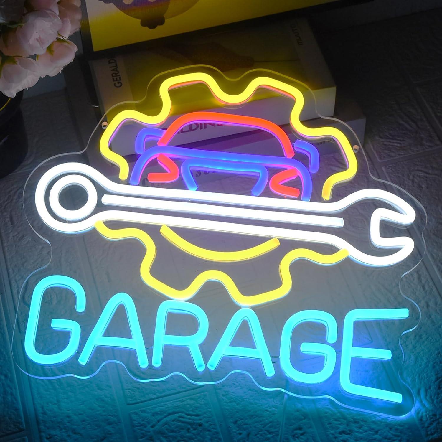 Garaj Neon Tabelası USB Güçlü  - Auto Repair Shop In incelemesi ve fiyatı