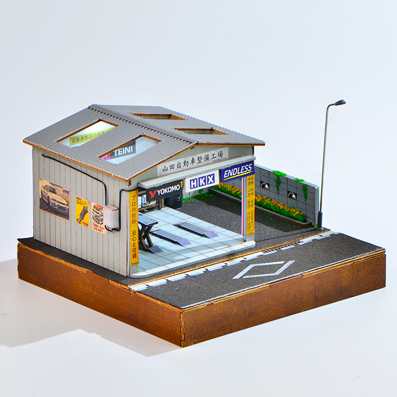 1:64 Ölçekli DIY Oto Tamir Atö - Auto Repair Shop In incelemesi ve fiyatı