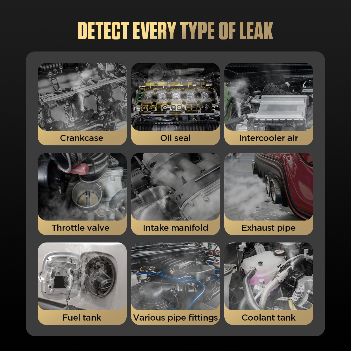AUTOOL Duman Makinesi Kaçak De - Smoke Leak Detector incelemesi ve fiyatı