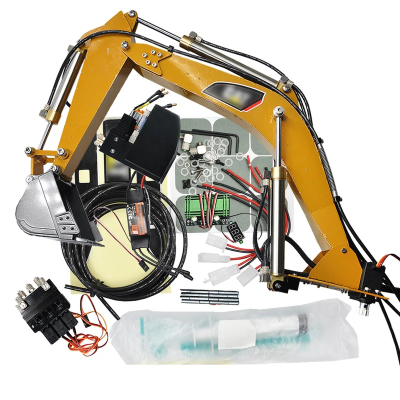 RC Ekskavatör Metal Hidrolik M - Engine Hoist Crane incelemesi ve fiyatı
