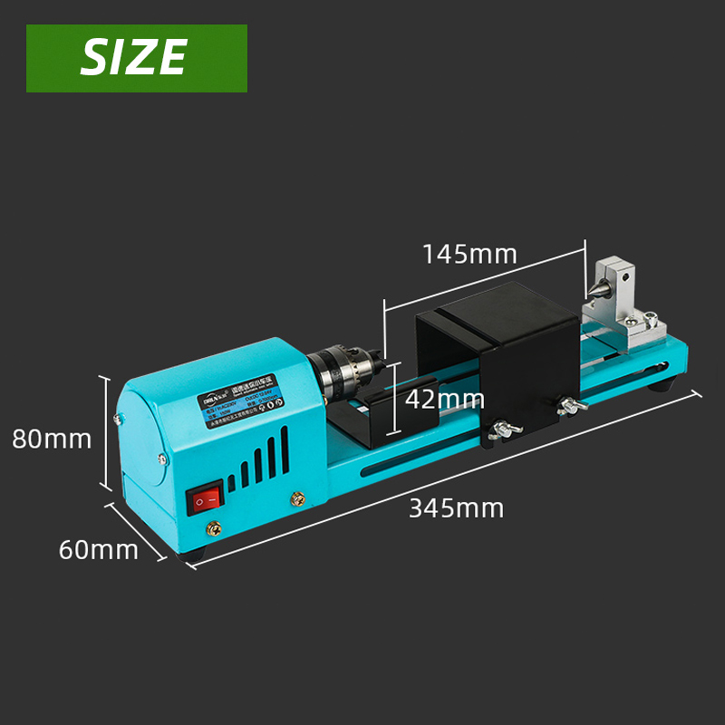 1 takım 150W Mini ahşap torna  - Brake Drum Lathe incelemesi ve fiyatı