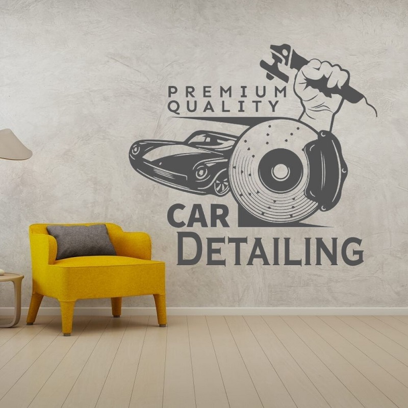 Araba tamir vinil duvar çıkart - Auto Repair Shop For Sale incelemesi ve fiyatı