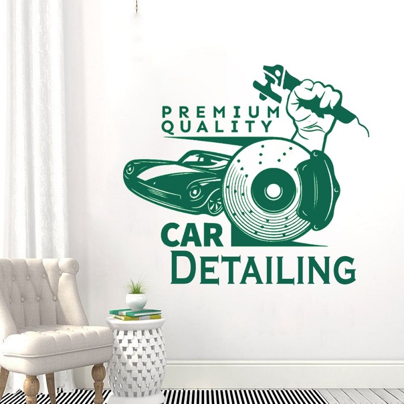 Araba tamir vinil duvar çıkart - Auto Repair Shop For Sale incelemesi ve fiyatı